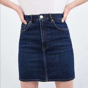 Zara Denim Mini Skirt